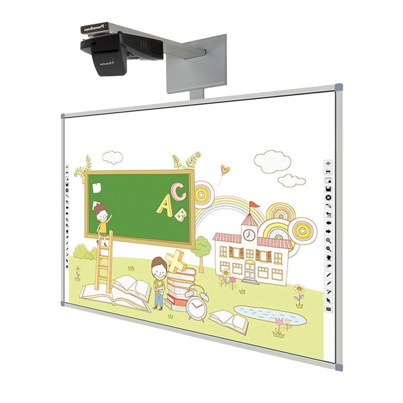 Інтерактивна дошка Bansion BA84 та ультракороткофокусний проєктор Promethean UST-P3 із зовнішньою акустичною системою (від 10 Вт)